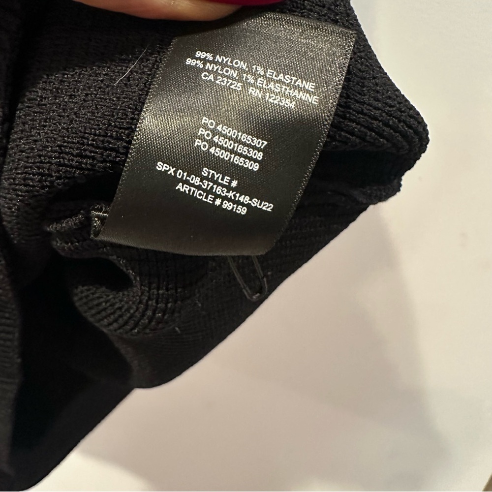 Aritzia Babaton Sculpt Knit Cami Dress In Black - Picture 9 of 9